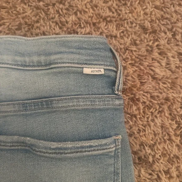 MOTHER The Weekender Fray Jeans sz 30 - Picture 6 of 6